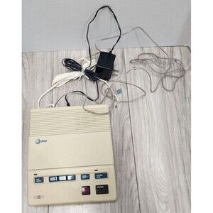 AT&T Answering Machine System #1301 Vintage 1988